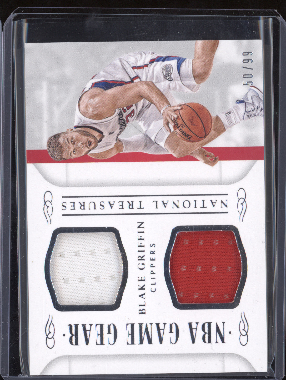 Blake Griffin 2014-15 Panini National Treasures GGD-BG NBA Game Gear 50/99