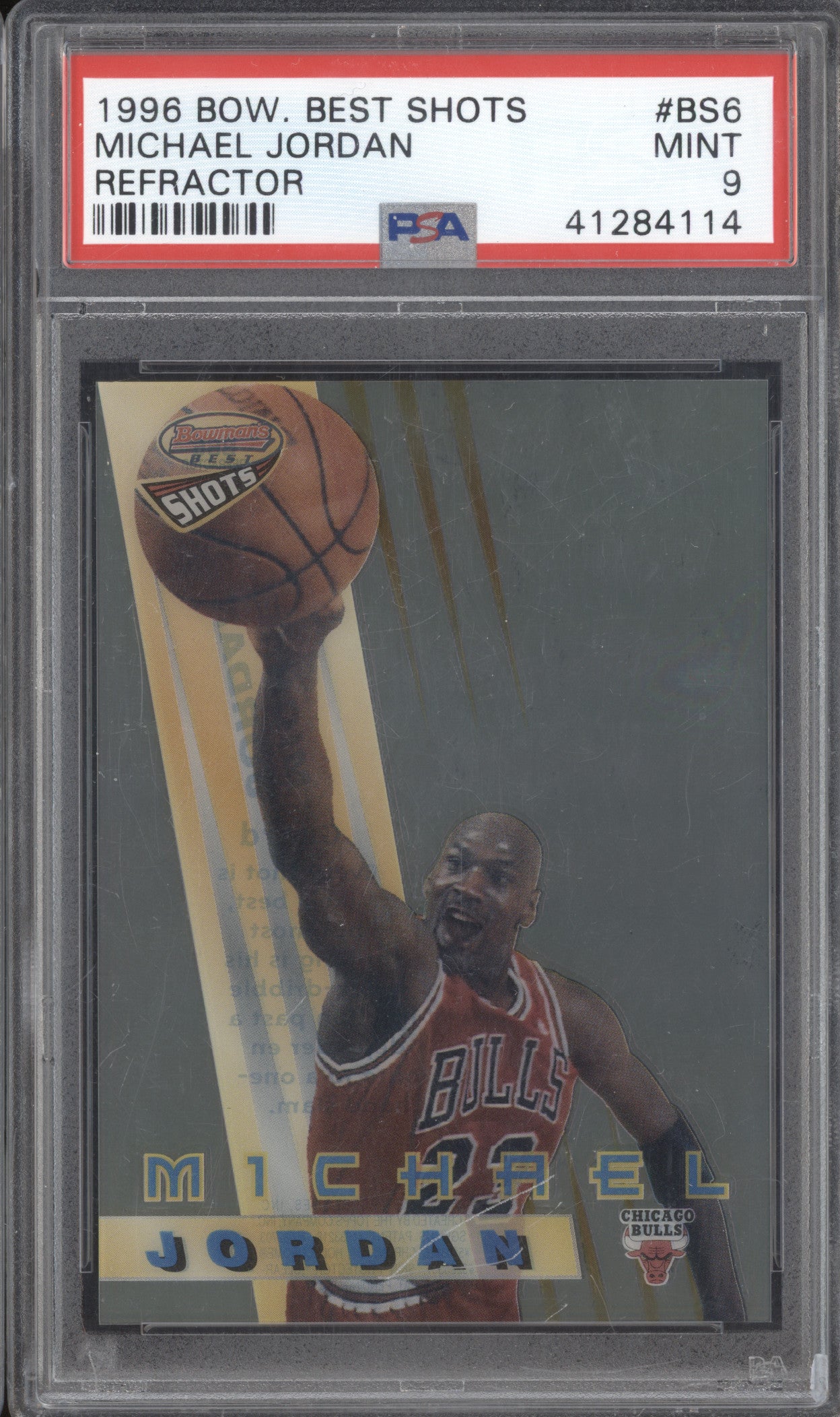 1996 BOWMANS BEST MICHAEL JORDAN outlet PSA 9