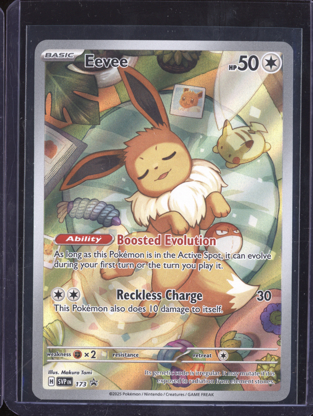 Eevee 2025 Pokemon Scarlet & Violet Promos 173 Illustration Rare