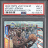 Michael Jordan 1996-97 Topps Mystery Finest M14 Borderless Refractor PSA 9(OC)