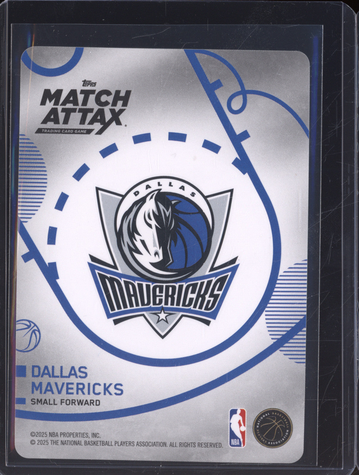 2025 Topps Match Attax 121 Cooper Flagg RC Rookie Card