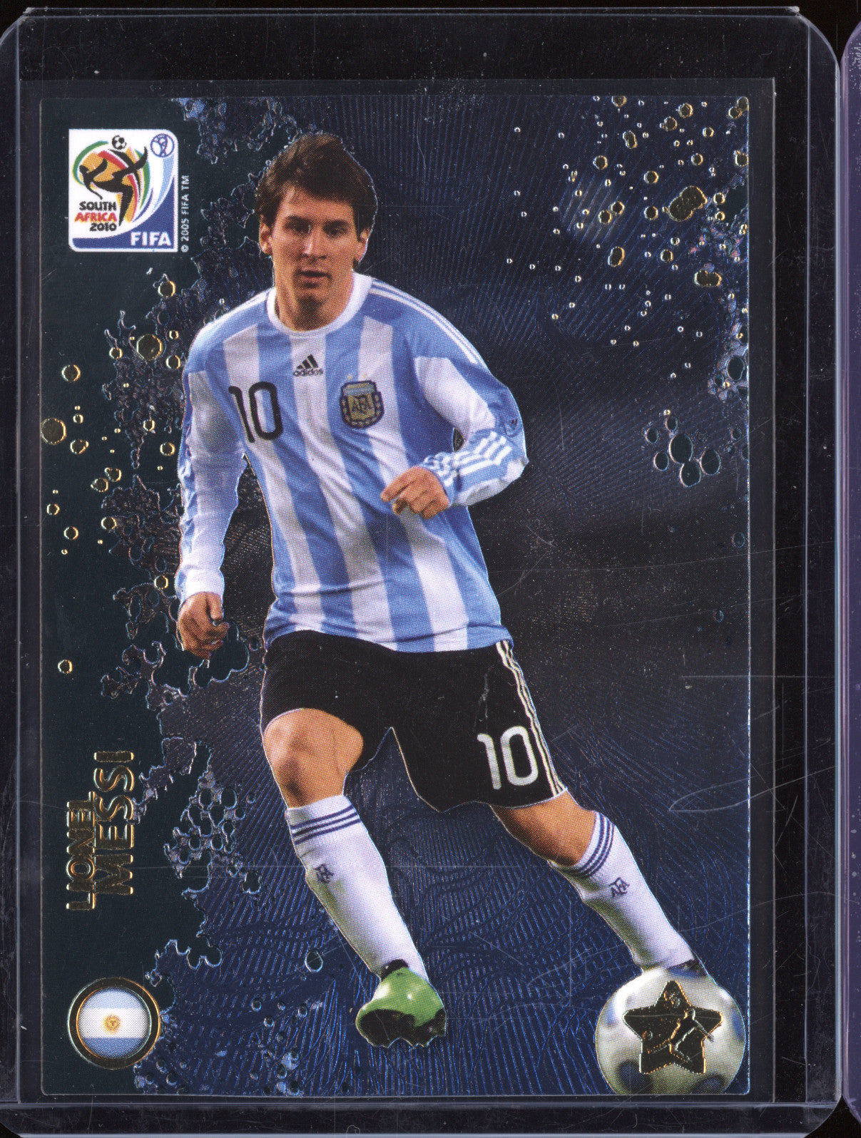 Lionel Messi 2010 Panini Fifa World Cup 44 Premium