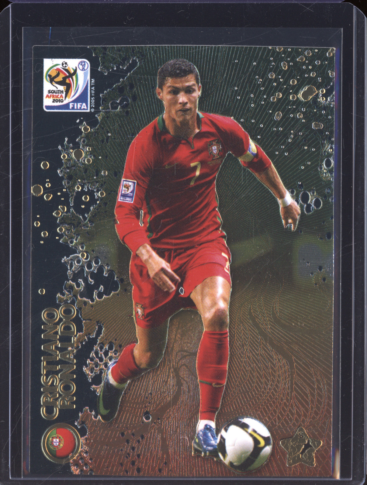 Cristiano Ronaldo 2010 Panini Fifa World Cup 162 Premium