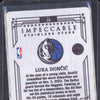 Luka Doncic 2023-24 Panini Impeccable 10 Stainless Stars International Red