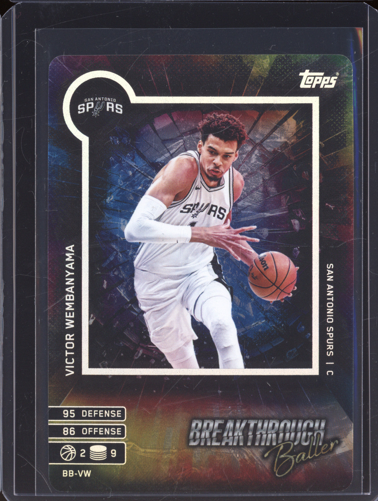 2025 Topps Match Attax BB-VW Victor Wembanyama