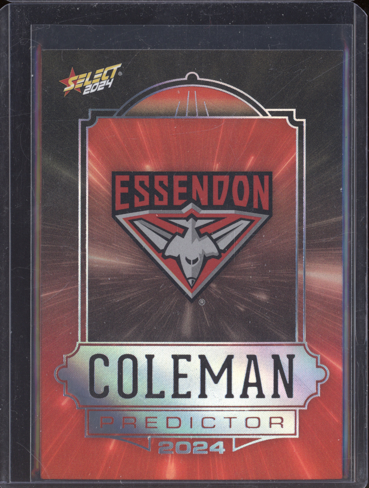 Essendon Bombers 2024 Select Footy Stars CPP5 Coleman Predictor Platinum 03/60