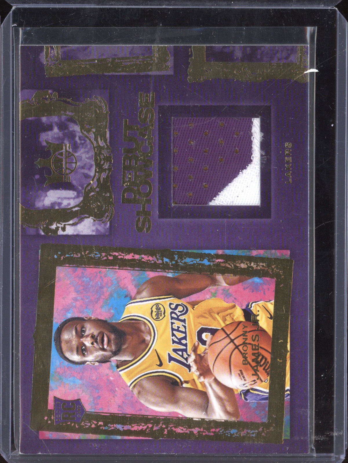 Bronny James 2024-25 Panini Court Kings DSM-BJJ Debut Showcase RC