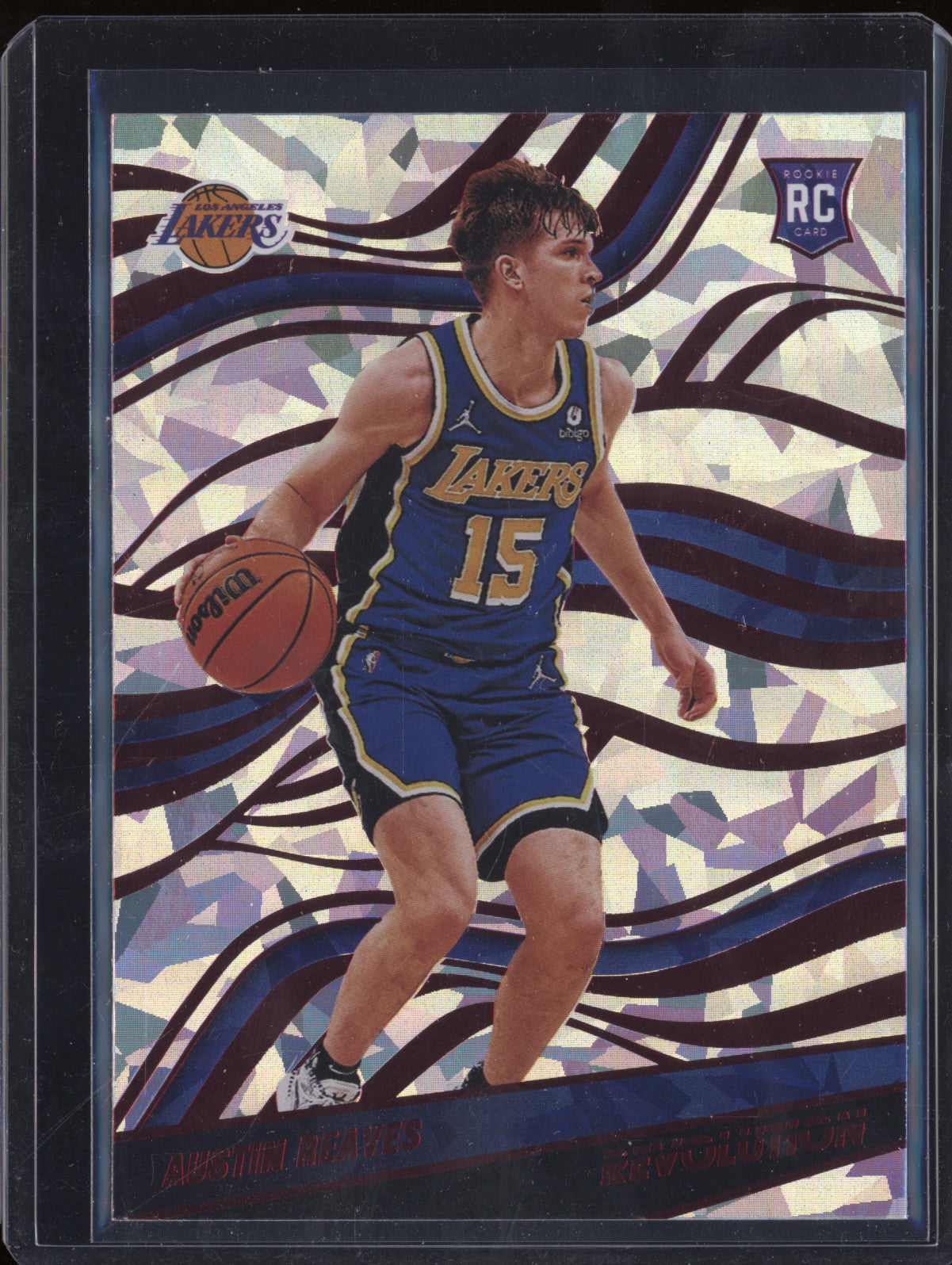 Austin Reaves 2021-22 Panini Revolution 132 New Year RC