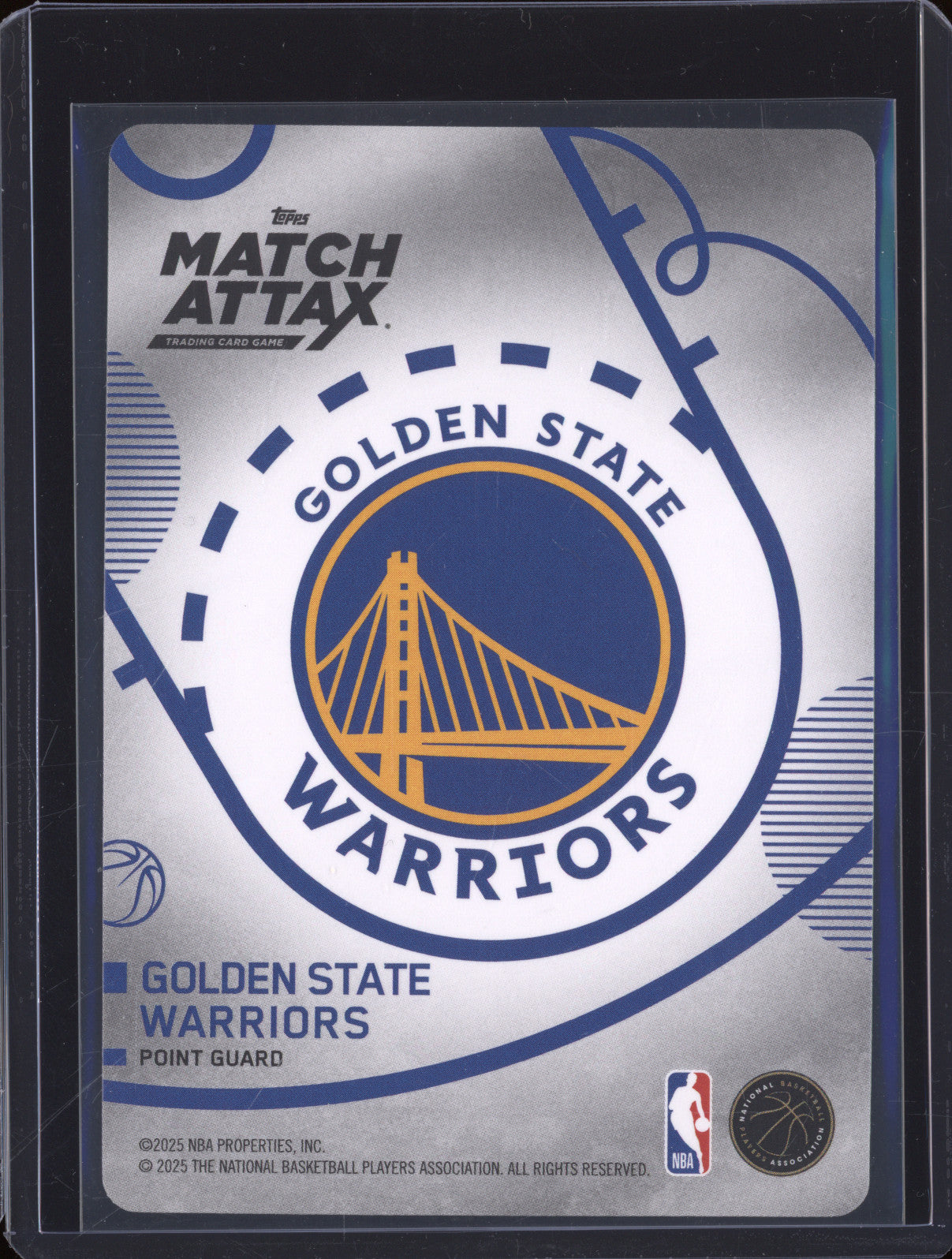 2025 Topps Match Attax Event Exclusive Stephen Curry Refractor