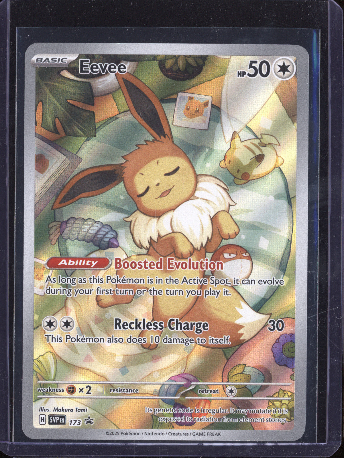 Eevee 2025 Pokemon Scarlet & Violet Promos 173 Illustration Rare