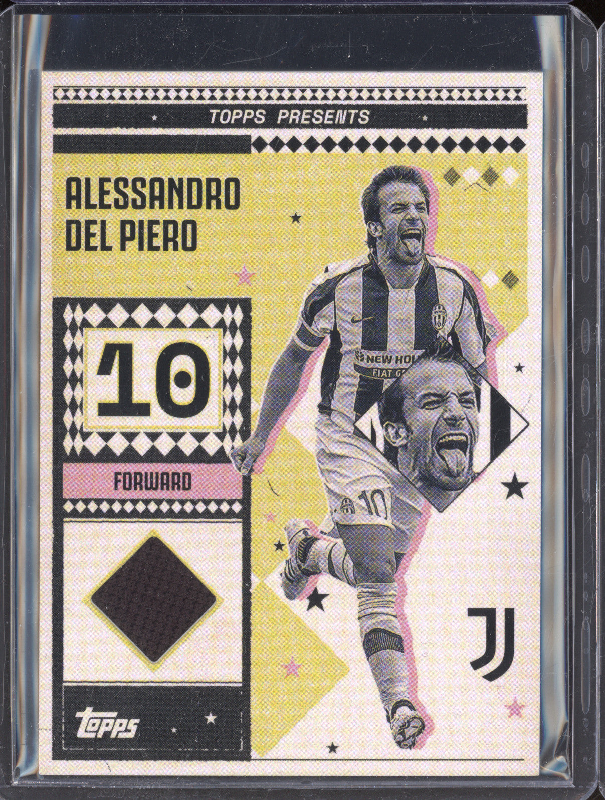 Alessandro Del Piero 2024-25 Topps Team Set Juventus FC LR-AD Vintage Lady Relic