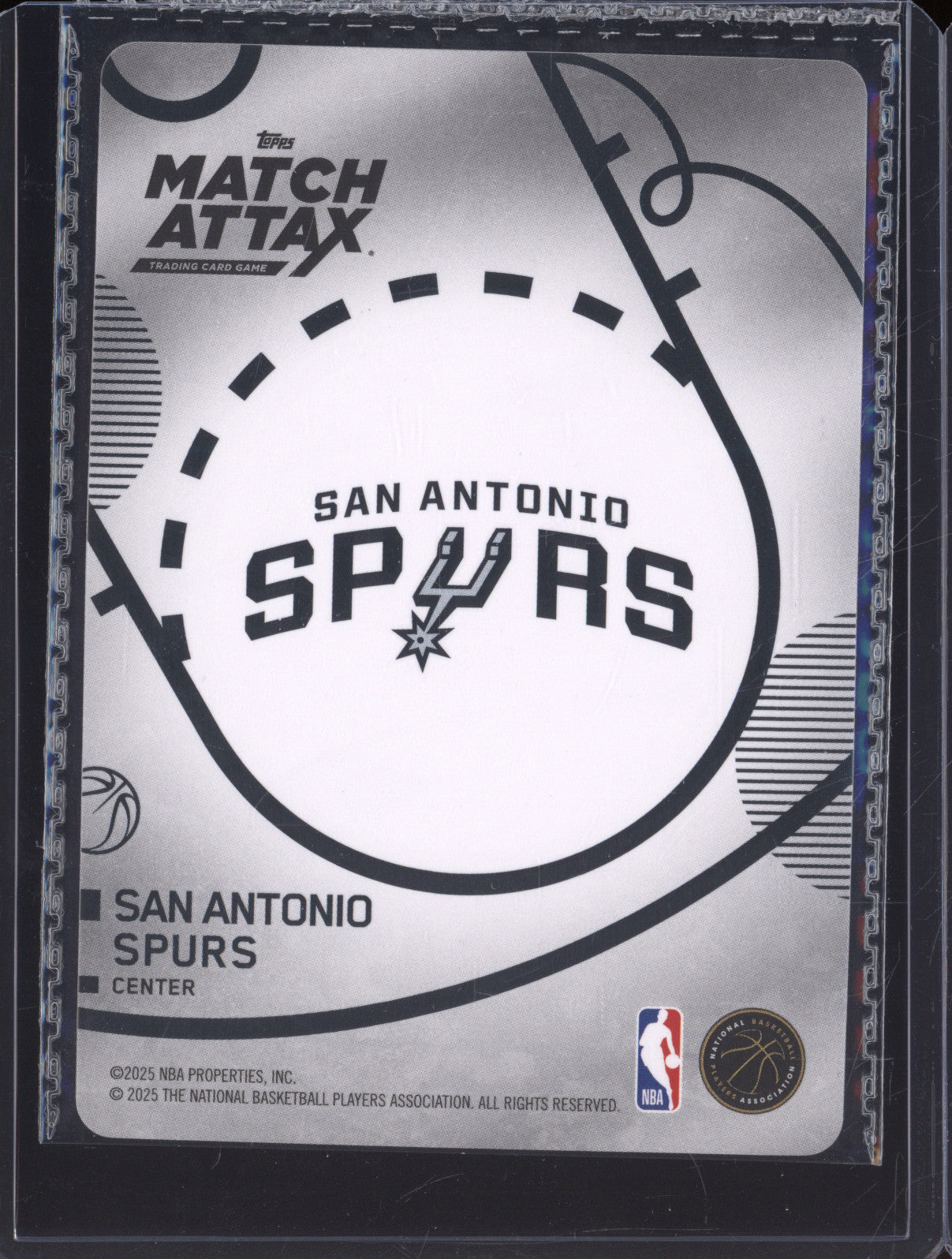 2025 Topps Match Attax Event Exclusive Victor Wembanyama Refractor