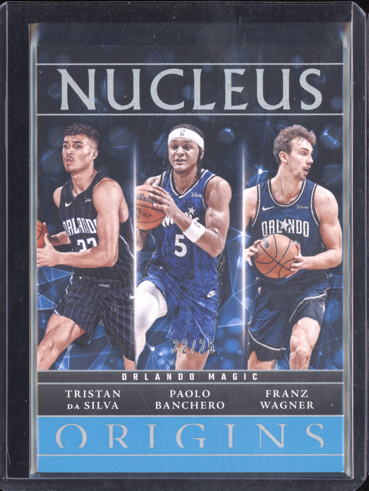 da Silva Banchero Wagner 2024-25 Panini Origins 12 Nucleus Turquoise 22/25