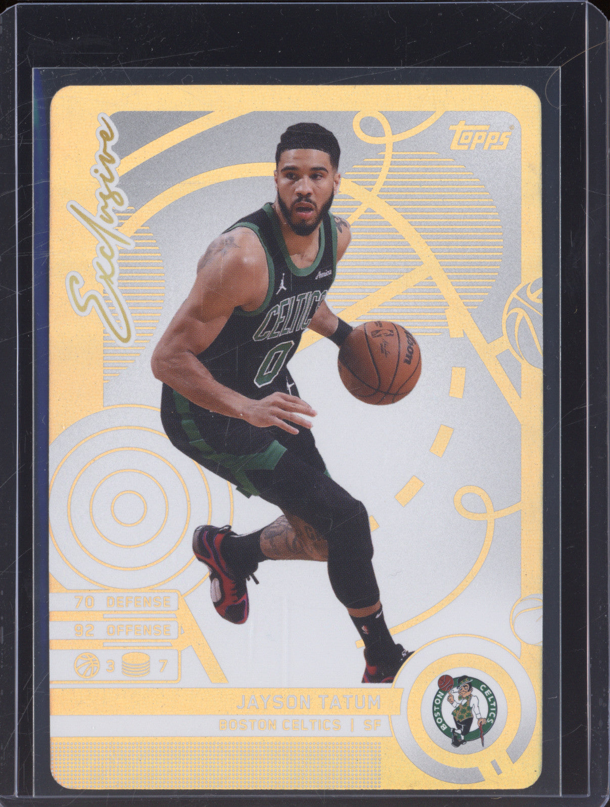 2025 Topps Match Attax Event Exclusive Jayson Tatum Refractor