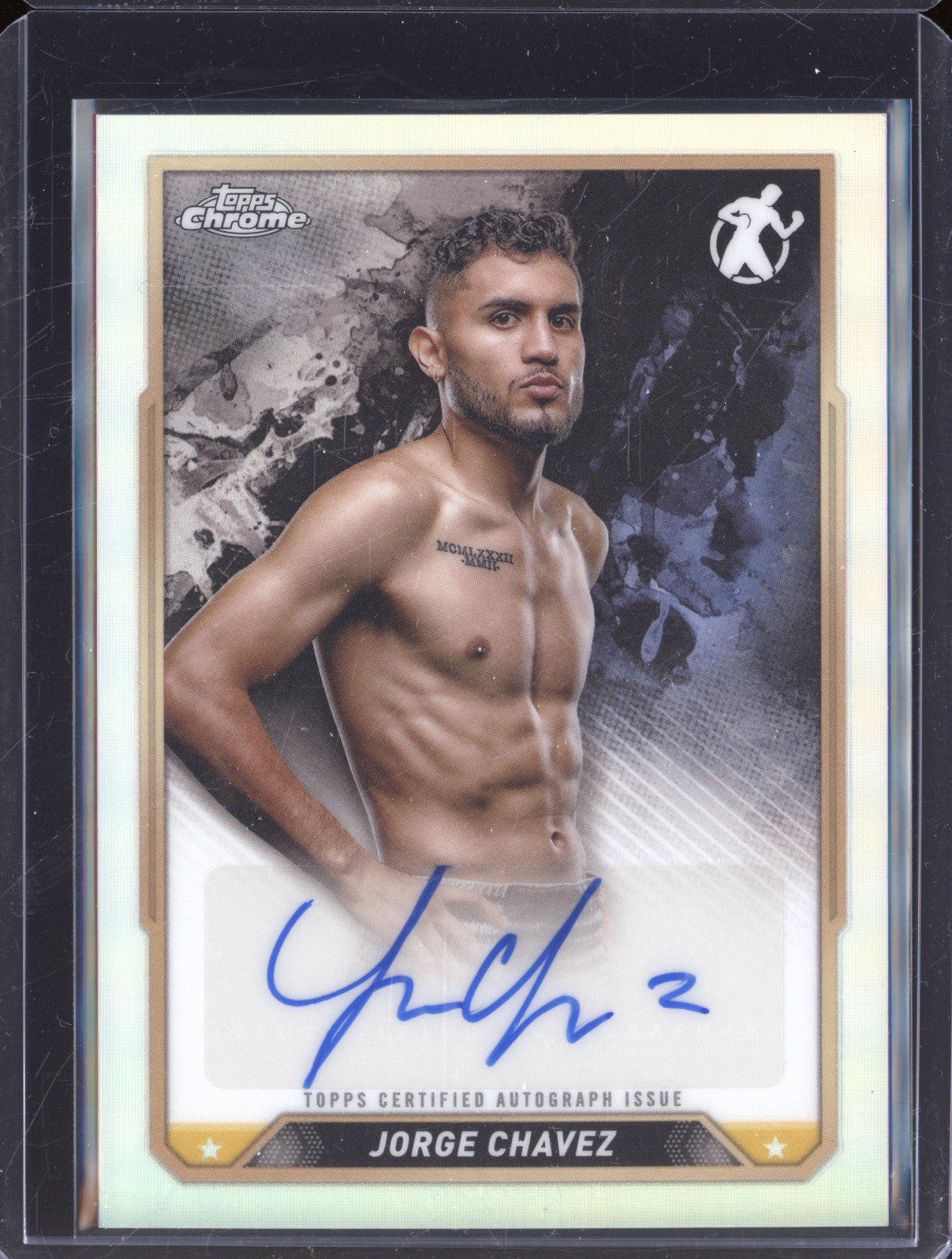 Jorge Chavez 2024-25 Topps Boxing Chrome CBA-JCZ Autograph