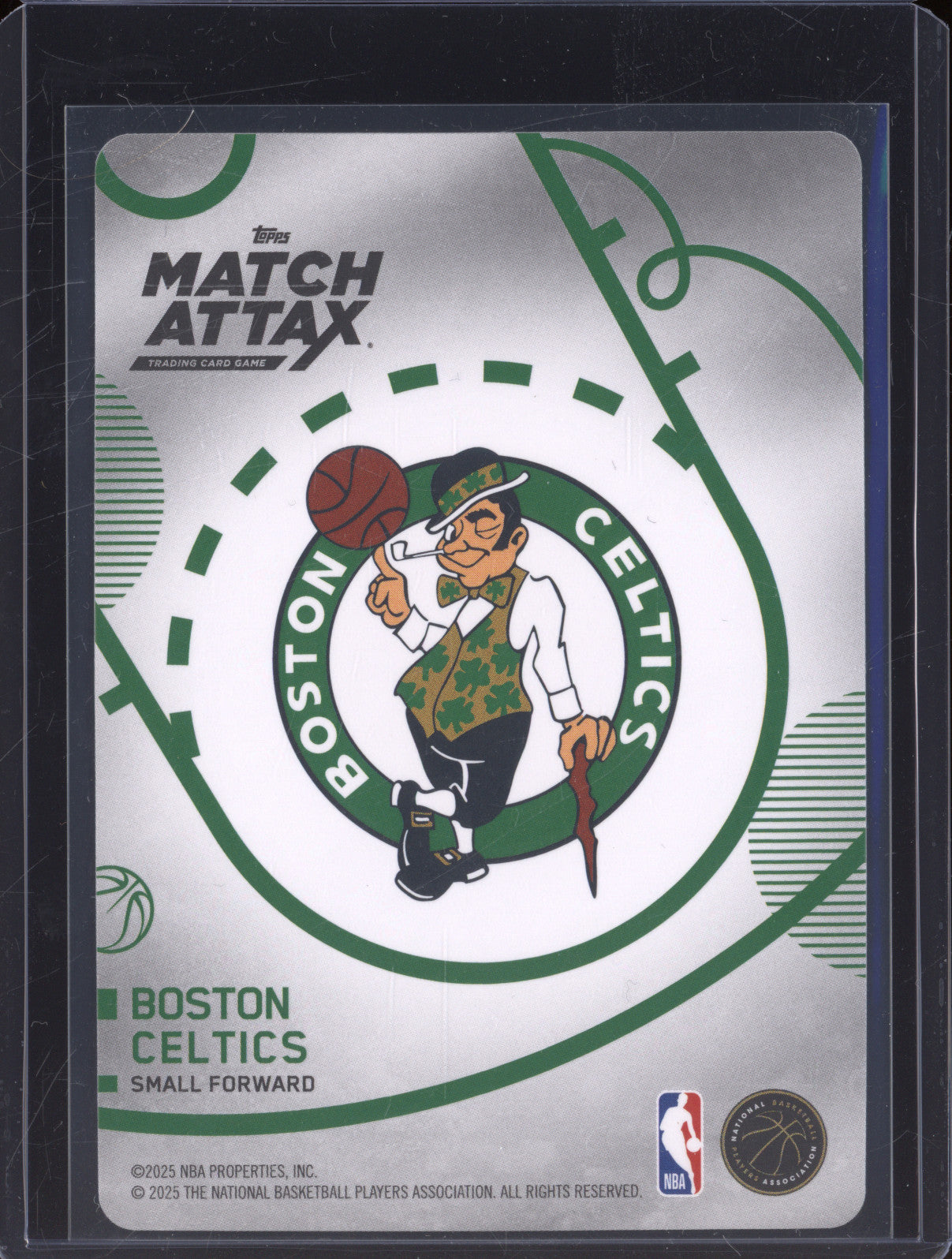 2025 Topps Match Attax Event Exclusive Jayson Tatum Refractor