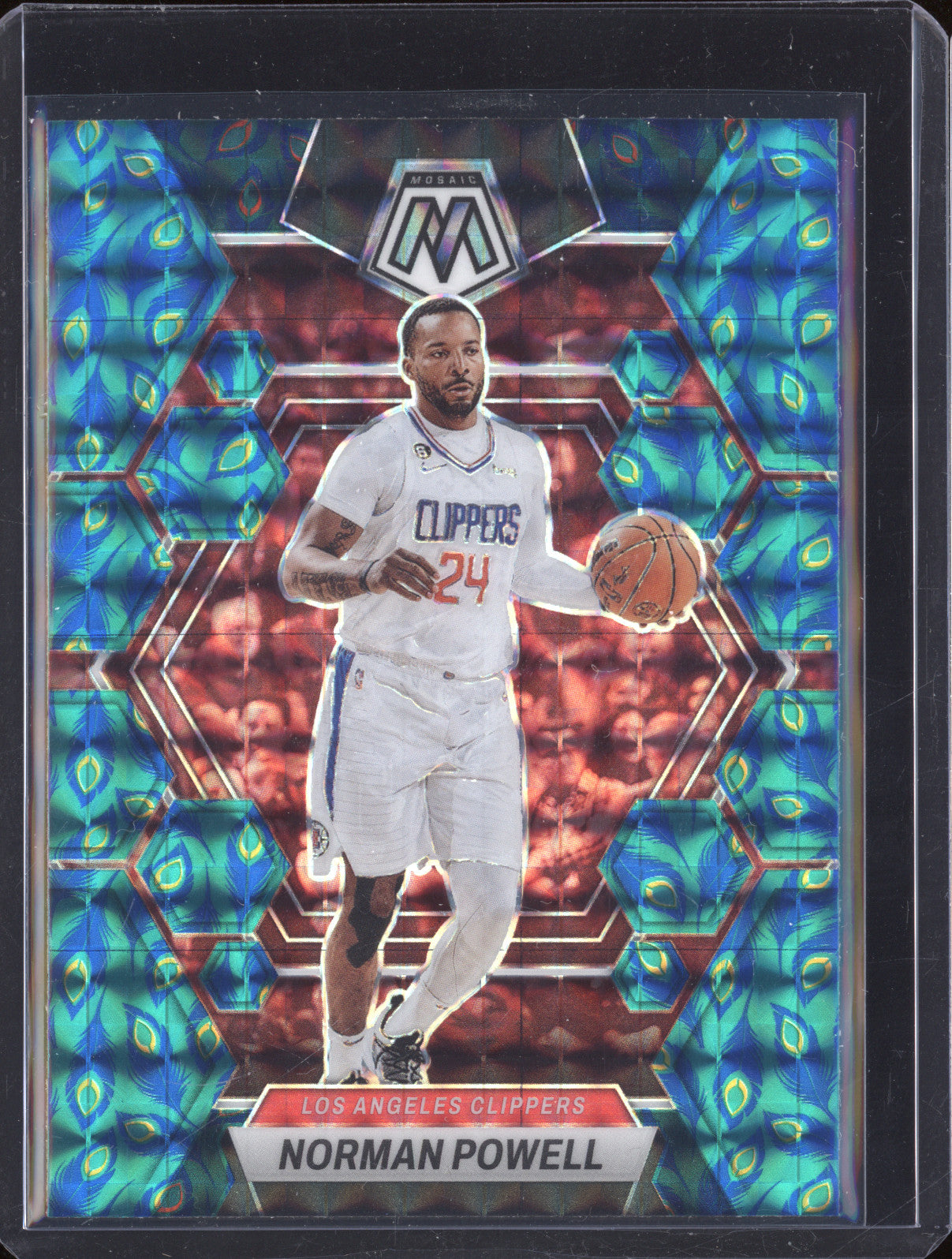 Norman Powell 2022-23 Panini Mosaic 27 Peacock