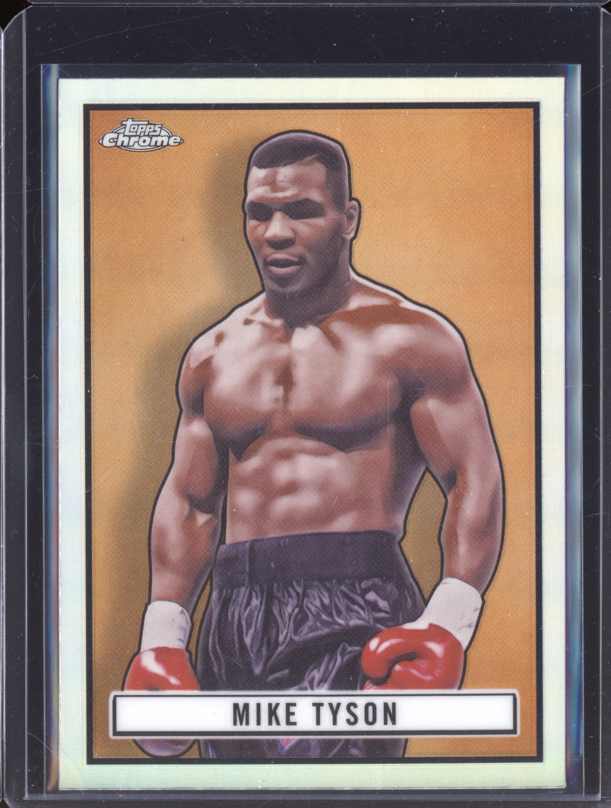 Mike Tyson 2024-25 Topps Boxing Chrome TR-4 1951 Ringside