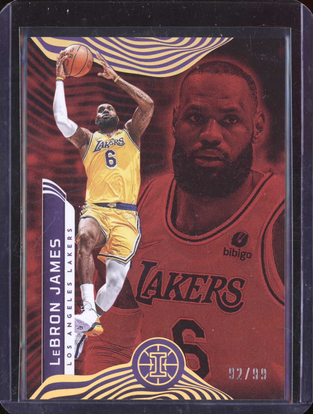 Lebron James 2021-22 Panini Illusions 96 Red 92/99