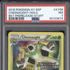 Chesnaught Holo 2015 Pokemon BREAKthrough XY68 Prerelease Staff PSA 7