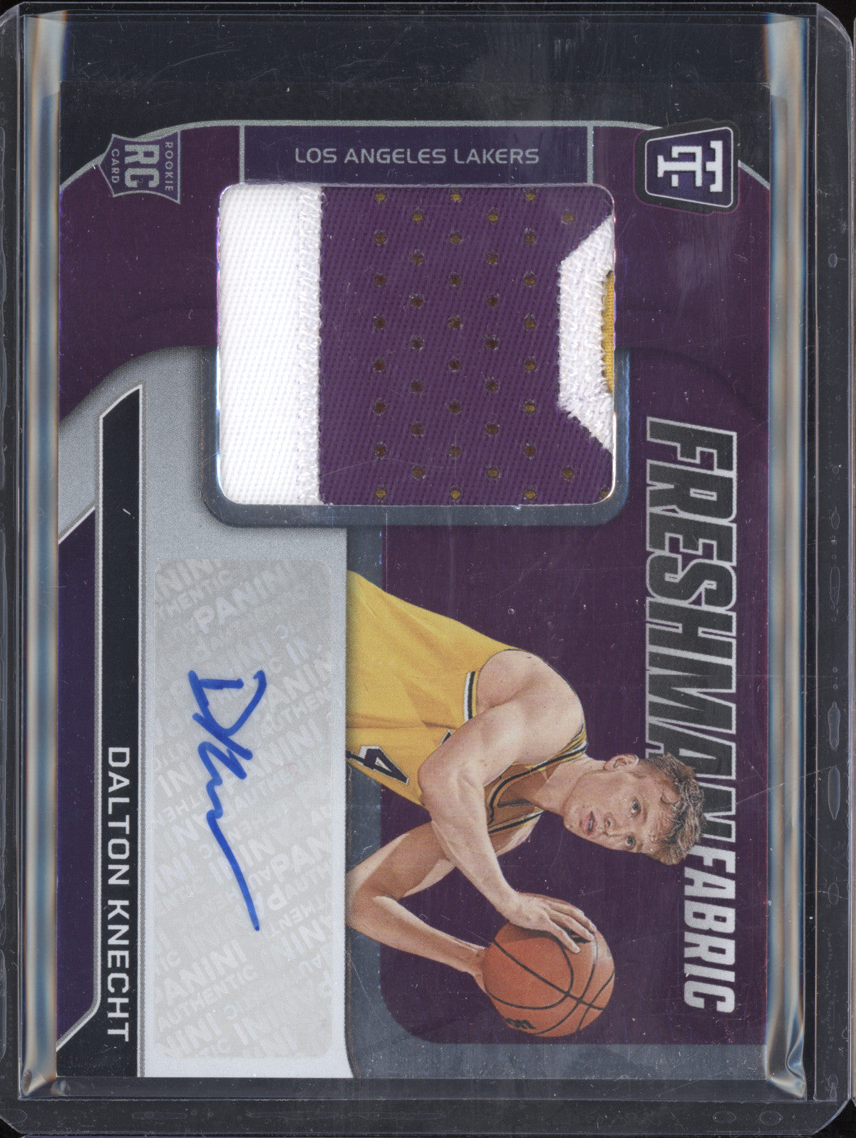 Dalton Knecht 2024-25 Panini Totally Certified FFS-DAL RC 47/49