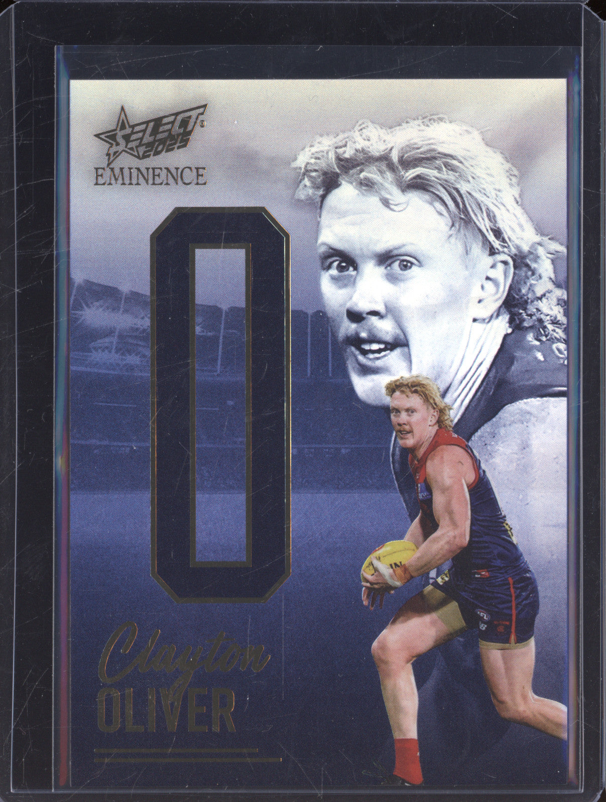 2025 AFL Select Eminence Nameplate NG420 Clayton Oliver 074/115