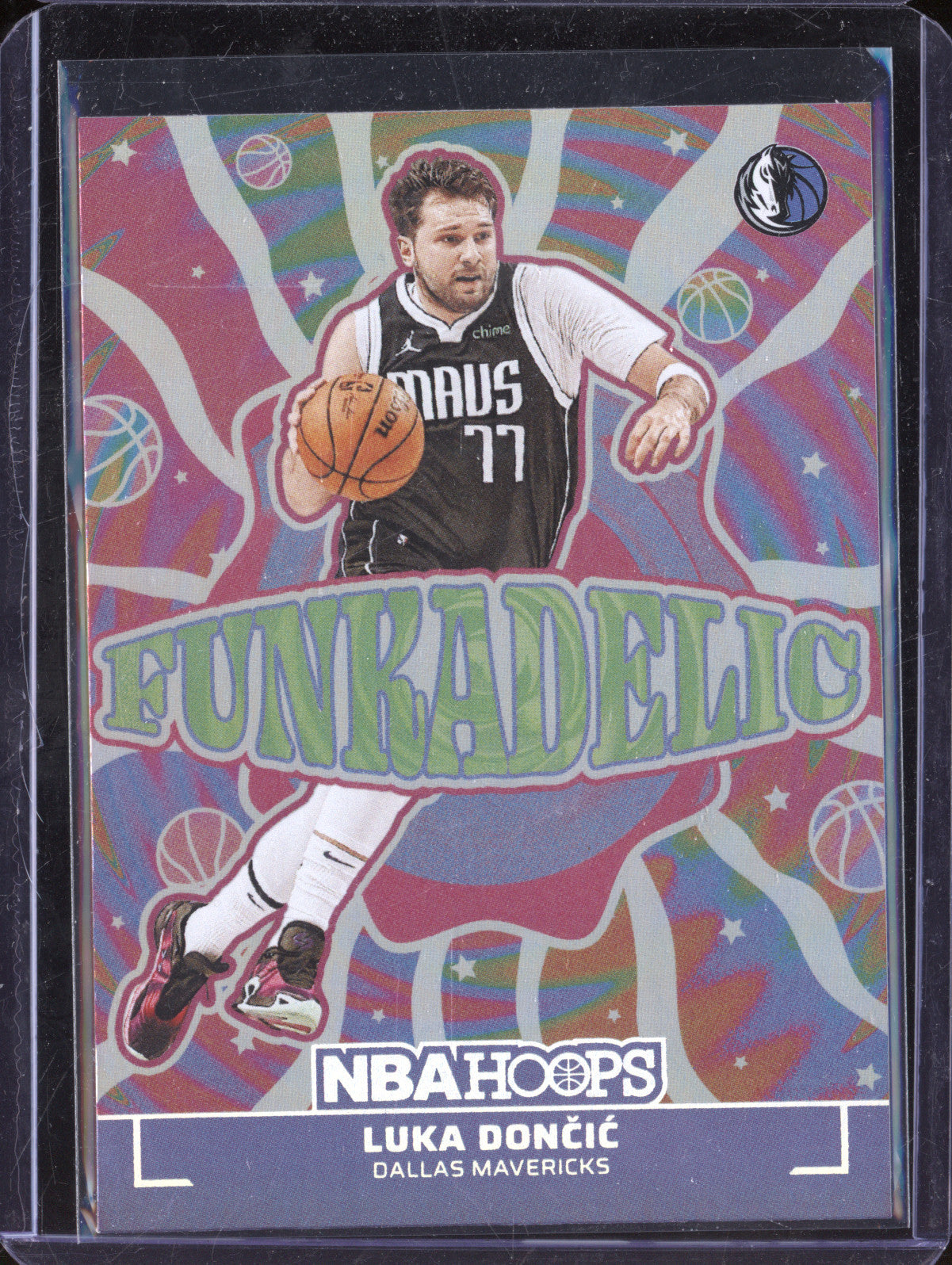 Luka Doncic 2024-25 Panini Hoops 6 Funkadelic