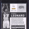 Kawhi Leonard 2014-15 Panini Totally Certified 90 Variation Blue 65/149