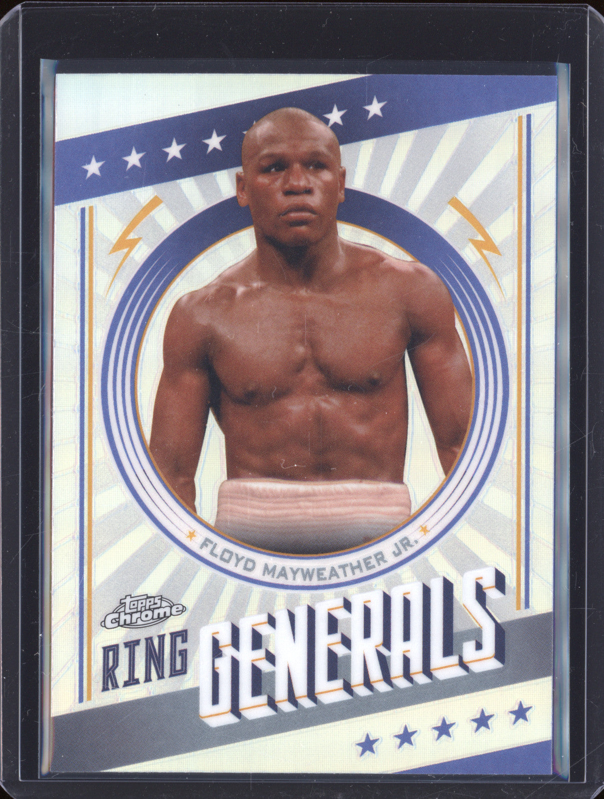 Floyd Mayweather Jr 2024-25 Topps Boxing Chrome RG-3 Ring Generals