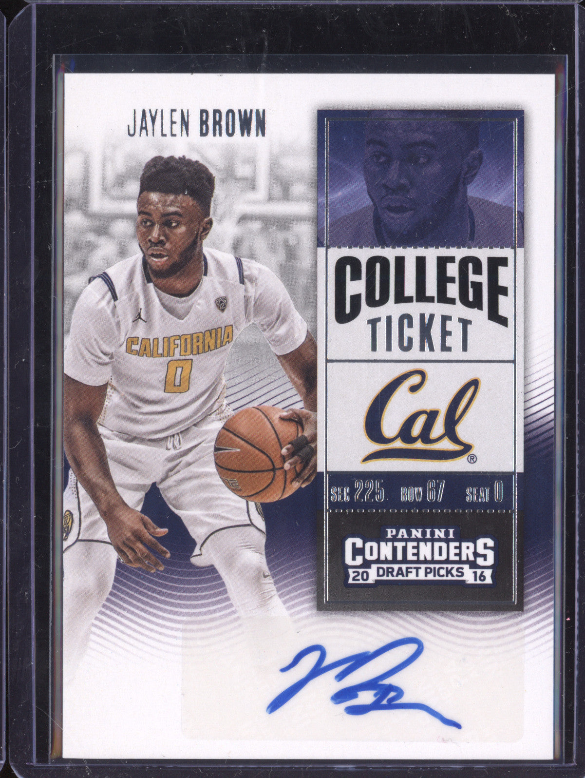 Jaylen Brown 2016 Panini Contenders Draft Picks 108