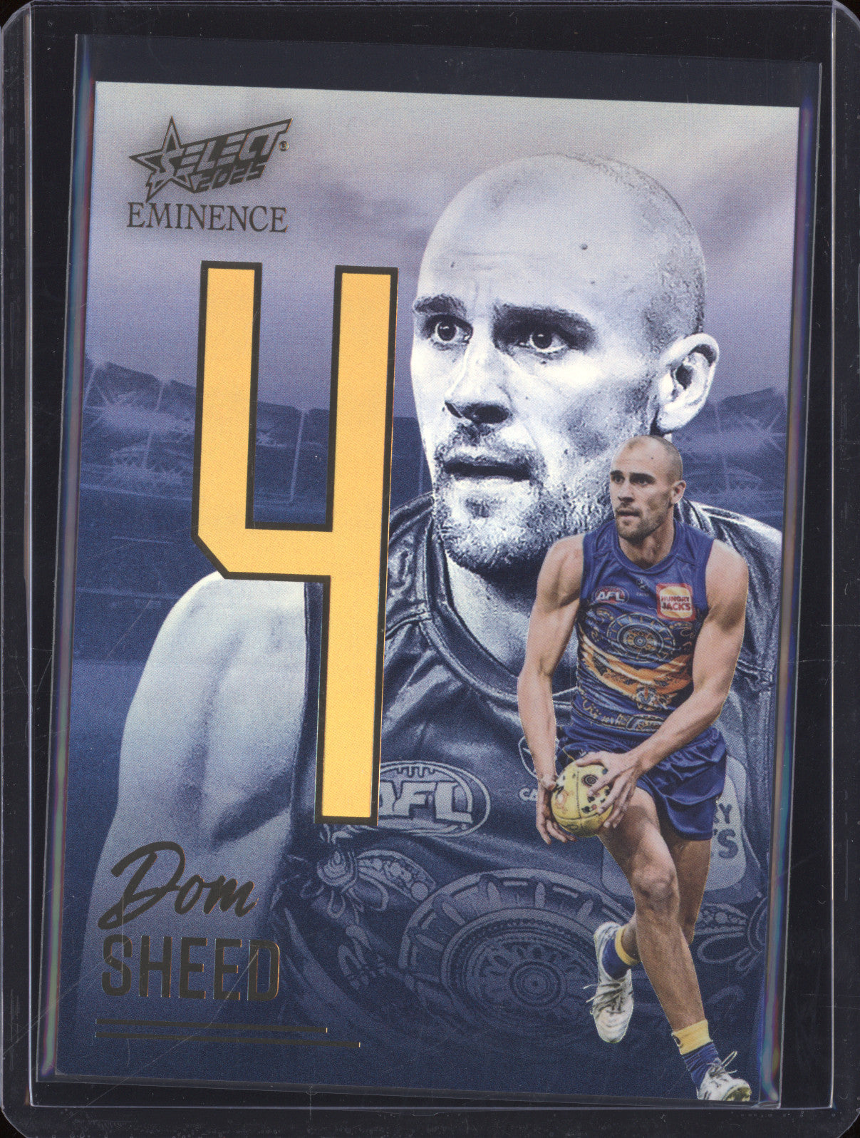 2025 AFL Select Eminence Nameplate NG682 Dom Sheed 094/115