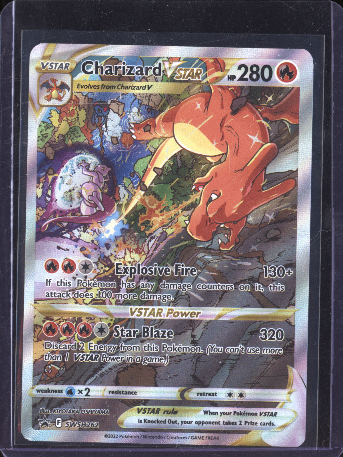 Charizard VStar 2022 Pokemon Sword & Shield Promos SWSH262 Full Art