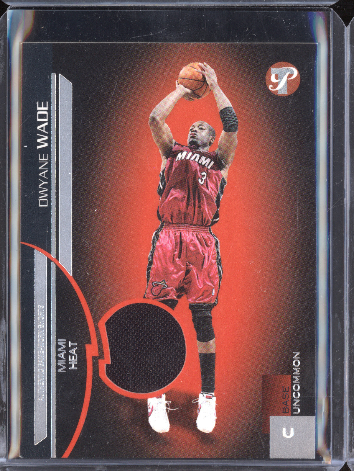 Dwyane Wade 2005-06 Topps Pristine 134 Uncirculated Jersey 28/500