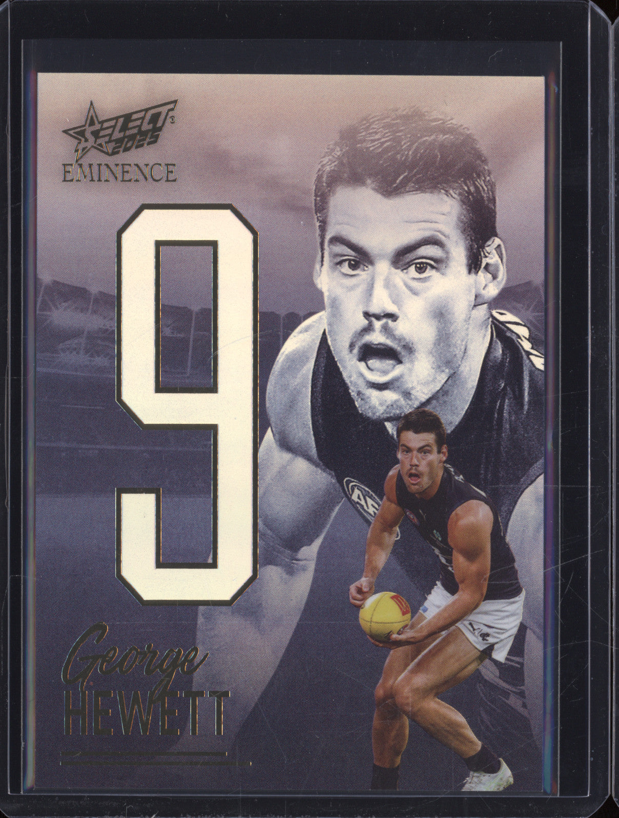 2025 AFL Select Eminence Nameplate NG98 George Hewett 102/115