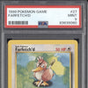 Farfetch'd 1999 Pokemon Base Set 27/102 PSA 9