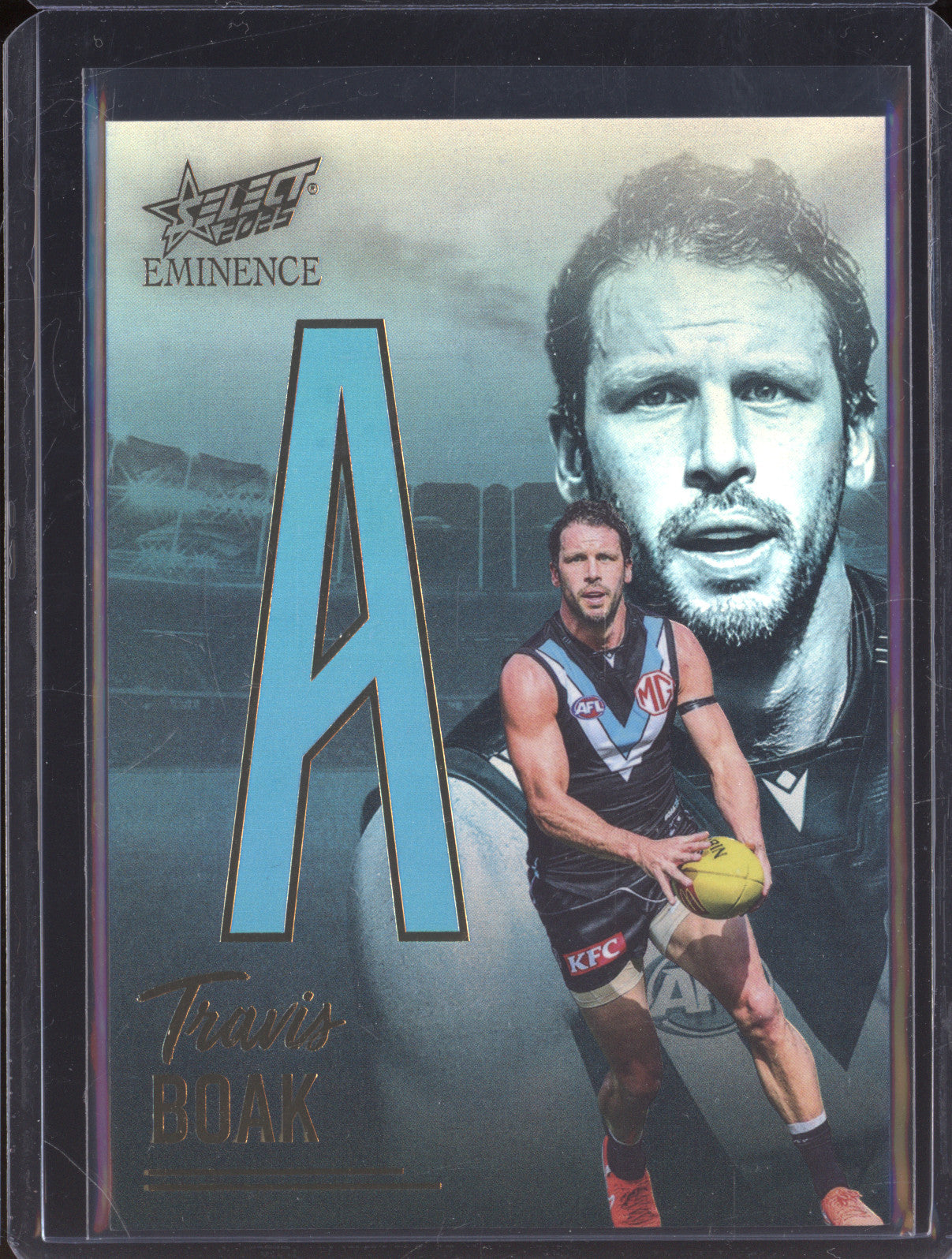2025 AFL Select Eminence Nameplate NG494 Travis Boak 017/115