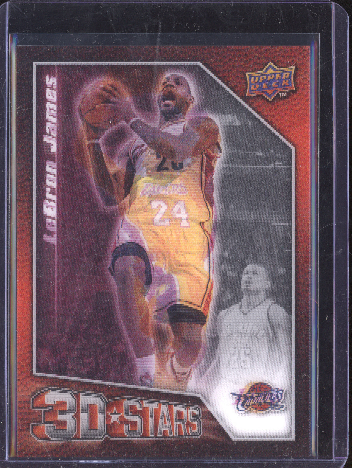 Lebron Kobe 2009-10 Upper Deck  3D-BJ 3D Stars