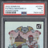 Patrick Mahomes II 2022 Panini Donruss DT-PM Downtown! PSA 9