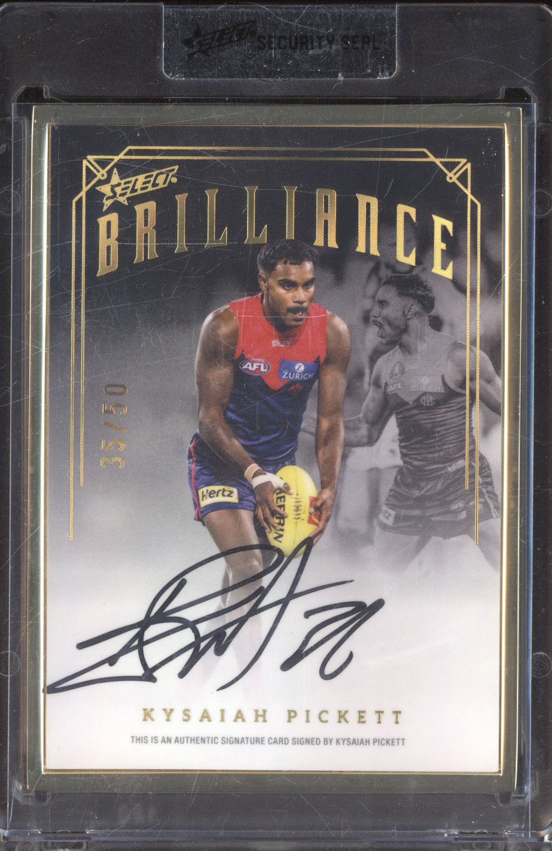 Kysaiah Pickett 2025 Select Brilliance BS-KP Signature 35/50