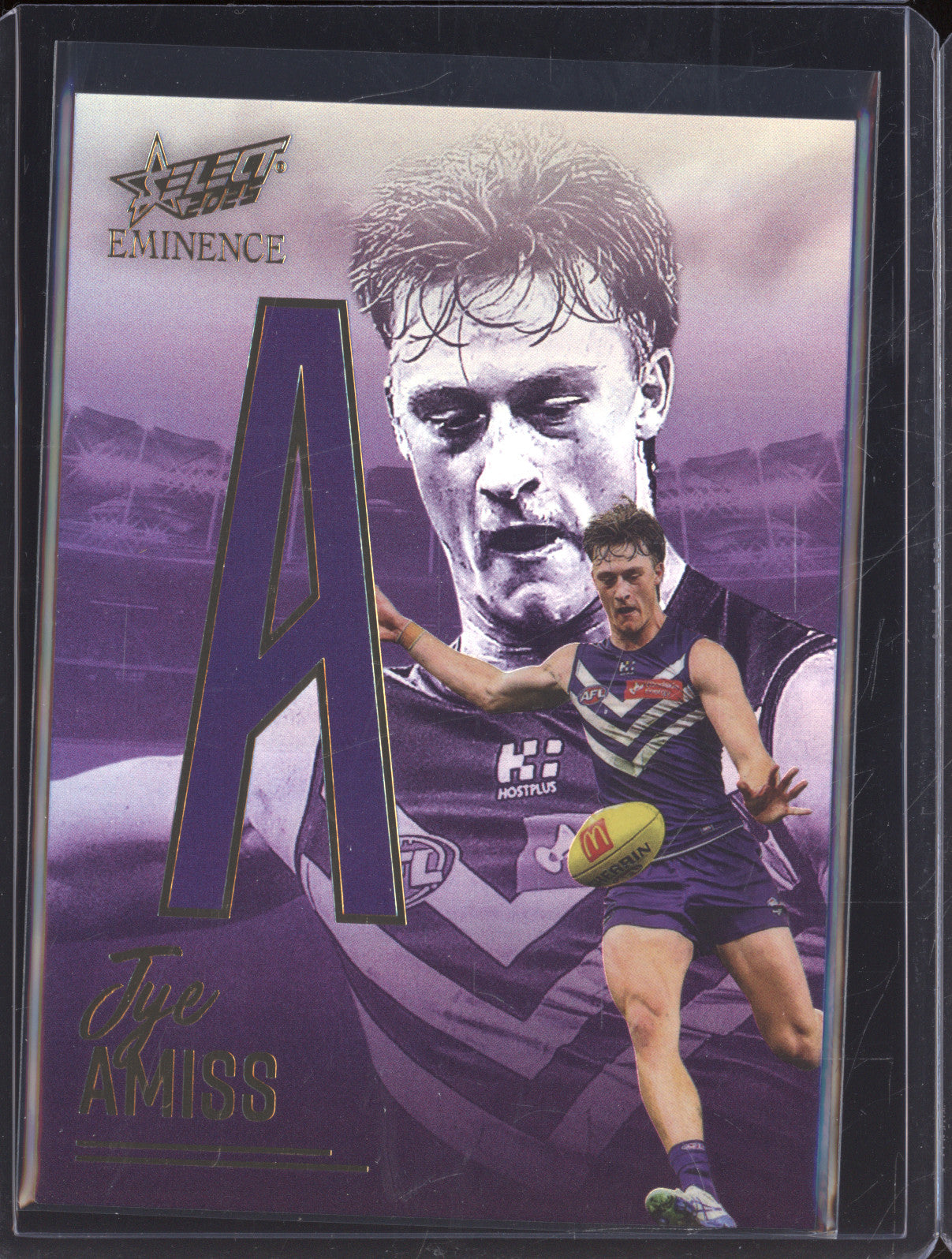 2025 AFL Select Eminence Nameplate NG212 Jye Amiss 056/115