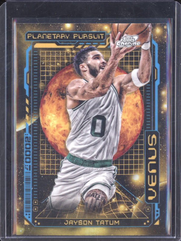 Jayson Tatum 2023-24 Topps Cosmic Chrome PPV-1 Planetary Pursuit Venus