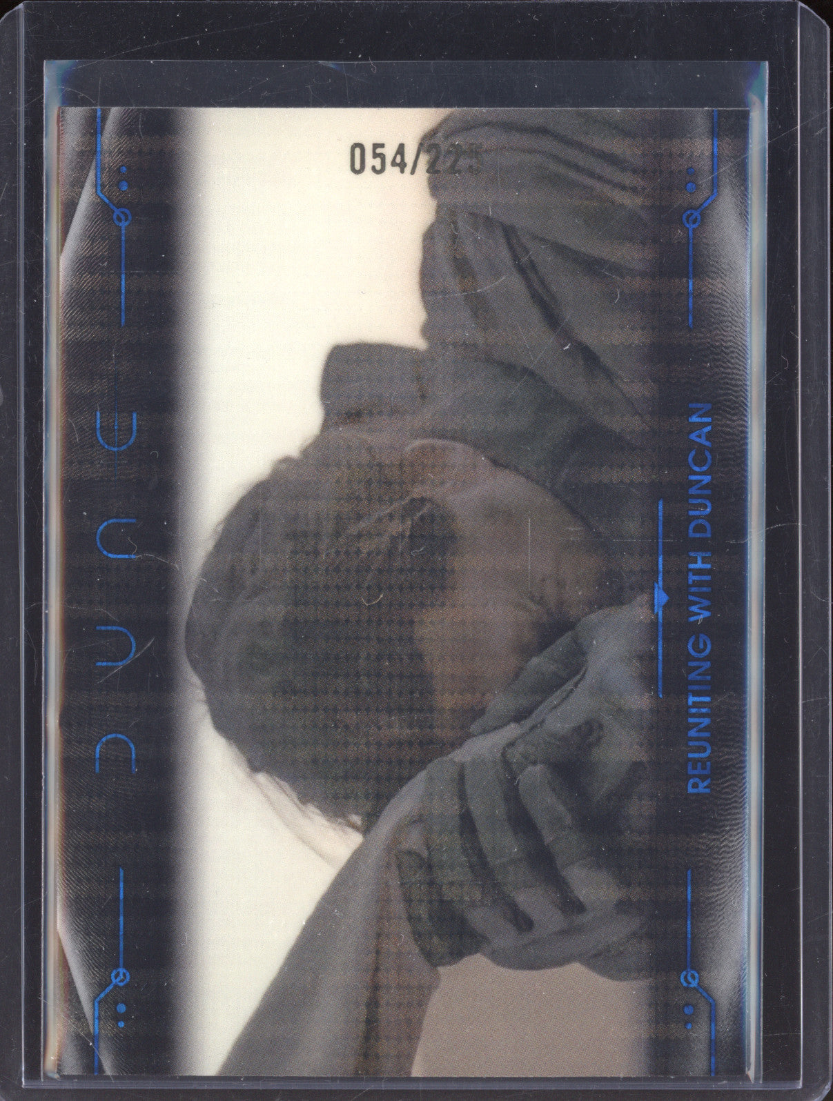 2025 Topps Chrome 69 Reuniting with Duncan Blue Pulsar /225