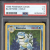 Blastoise 1999 Pokemon Base Set 2/102 Holo PSA 5