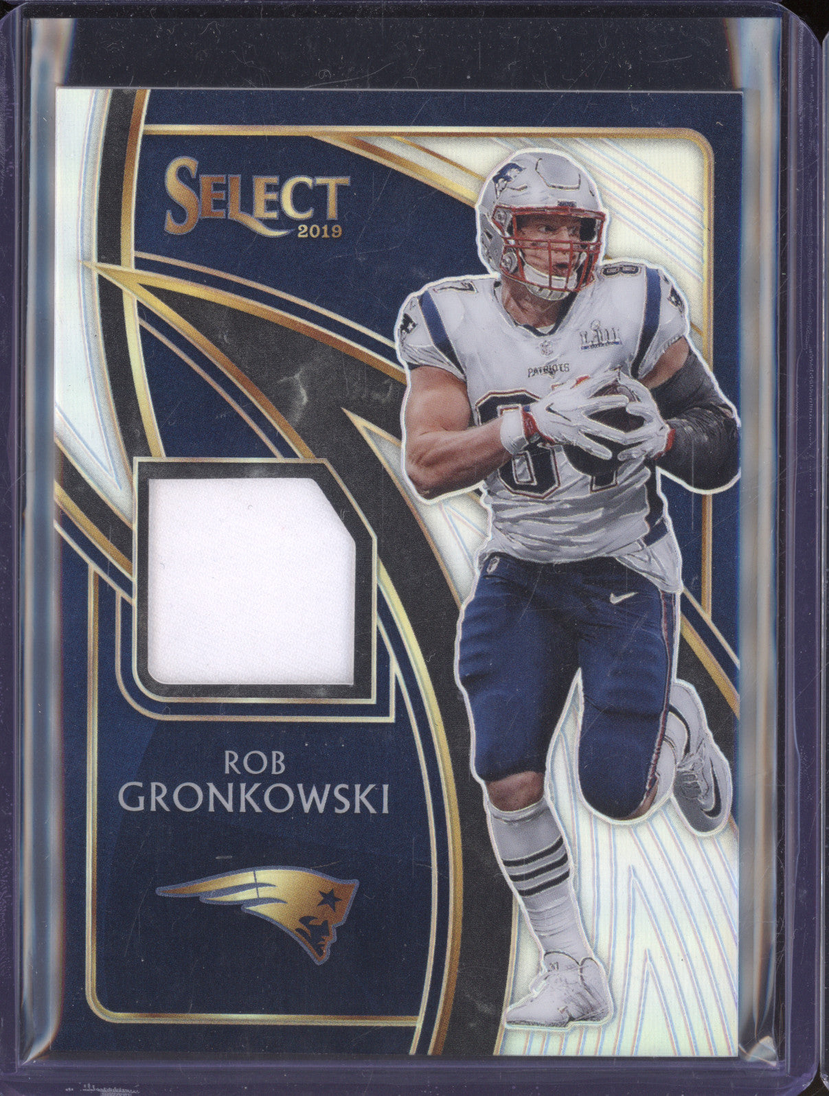 Rob Gronkowski 2019 Panini Select SS-1 Select Swatches 48/99