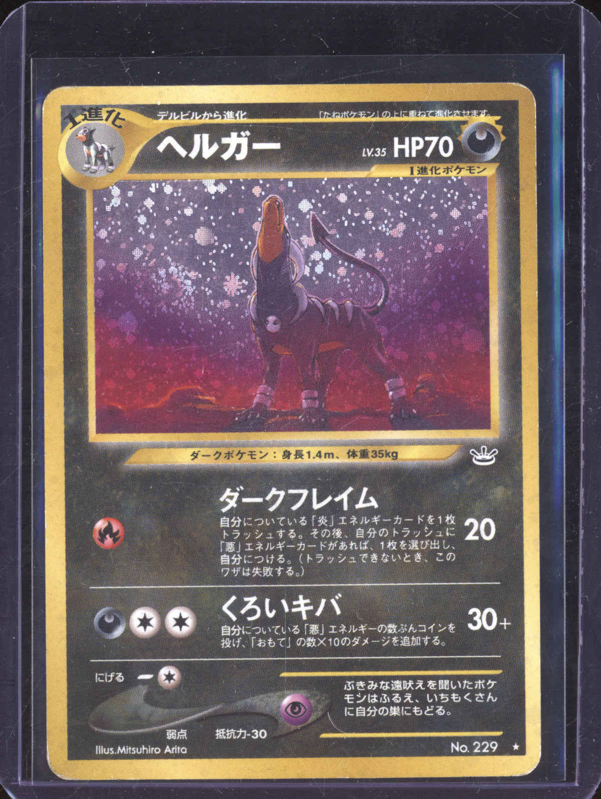 Houndoom 2000 Pokemon Awakening Legends 229 Holo