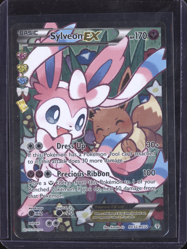 Sylveon EX 2016 Pokemon Generations RC32/RC32 Full Art