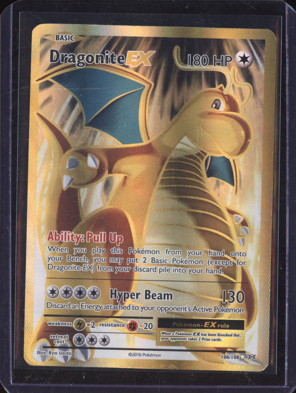 Dragonite EX 2016 Pokemon Evolutions 106/108 Full Art