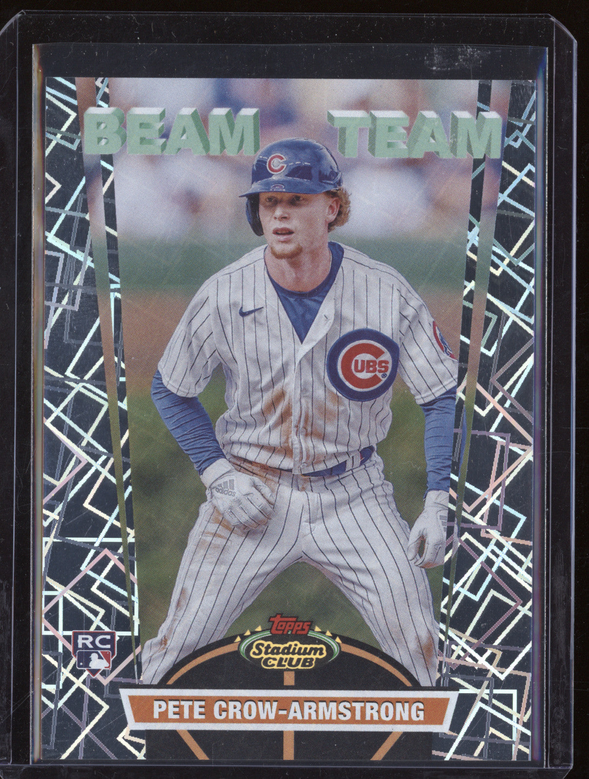 Pete Crow-Armstrong 2024 Topps Stadium Club BT-3 Beam Team RC