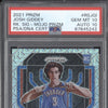 Josh Giddey 2021-22 Panini Prizm RS-JGI Rookie Signature Mojo RC 22/25 PSA 10/10