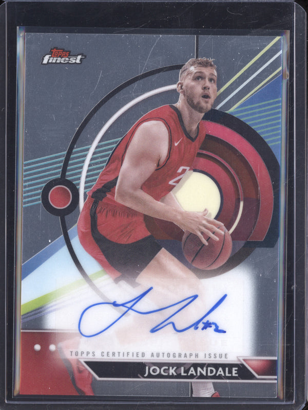 Jock Landale 2023-24 Topps Finest FA-JL Finest Auto